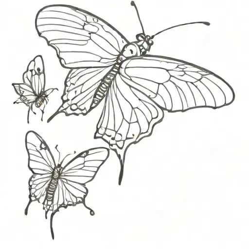 Butterfly With One Butterfly Wing One Bat Wing One Bird Wing And One Beetle Wing
