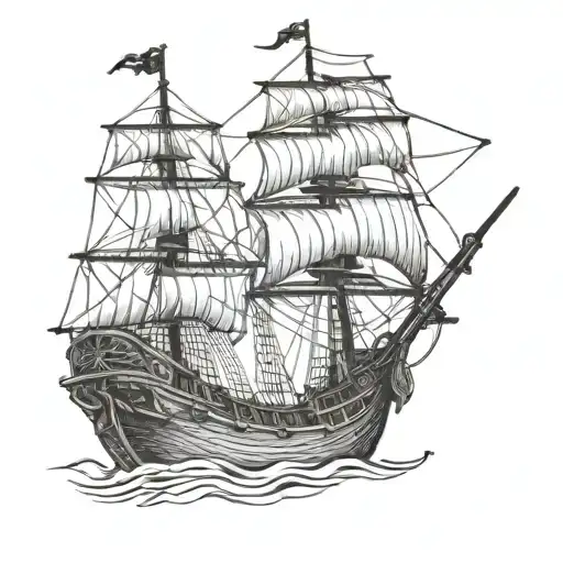 Old School Pirate Ship