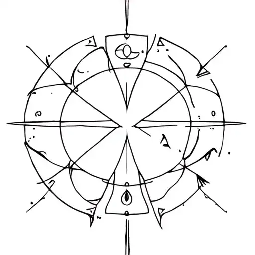 Zodiac Inspired Tattoo Design