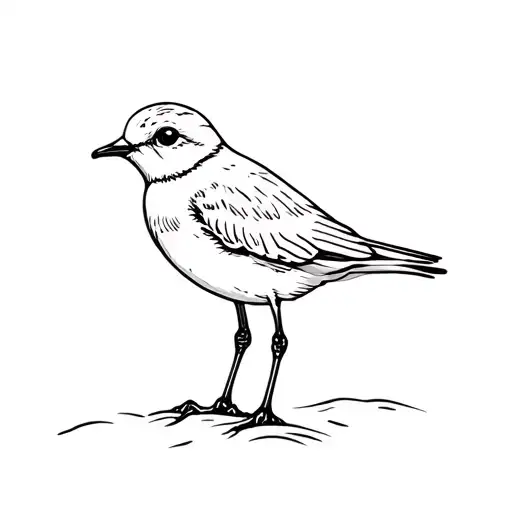 Piping Plover Bird
