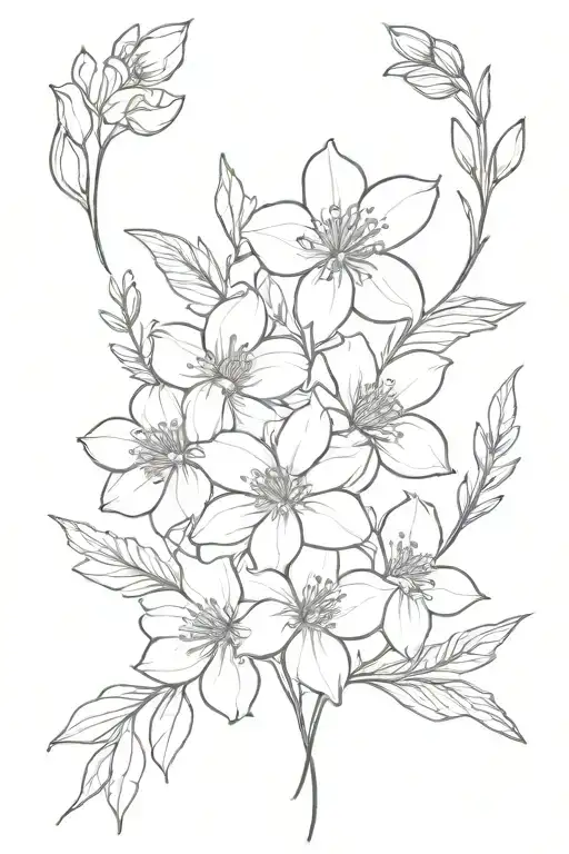 May December November March Birth Flower Bouquet