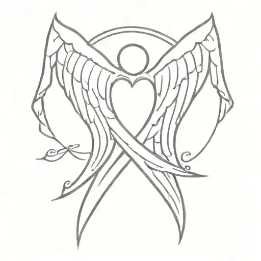 Tattoo For A Dead Dad Memorial Something With Angel