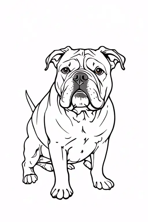 French Bully Dog
