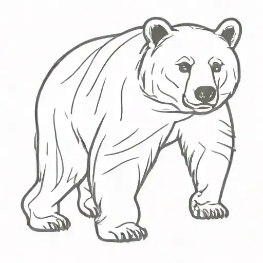 Black Bear Protective Look