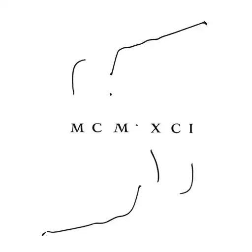Mcmxci Date Neck