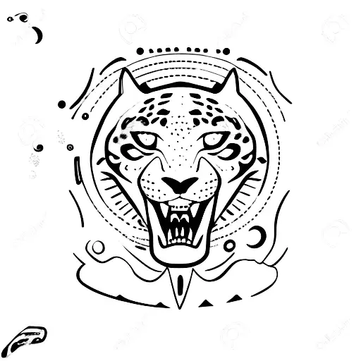 Jaguar Moutains And Moon The Backround