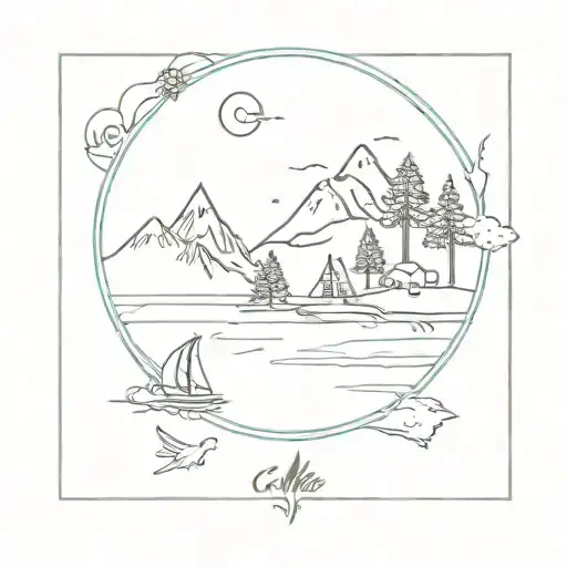 Travel And Nature Elements