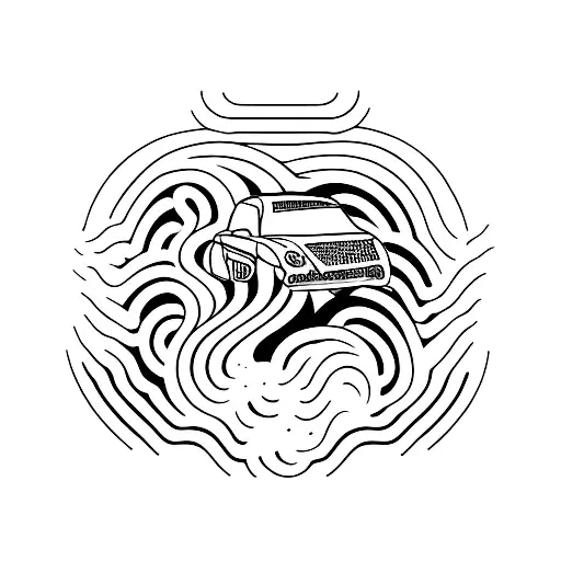 Waveform With Car