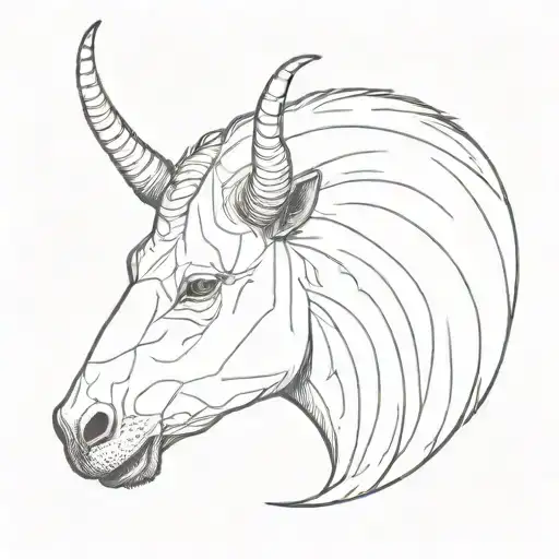 An Animal Whose Horn Grows Into Its Head And Killed Him