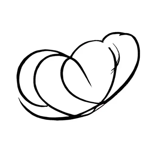 2 Peas In Pod Japanese Love Heart