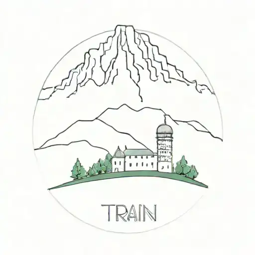 Train Mountain Italy