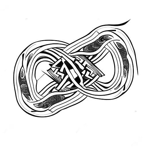 Shark Infinity Symbol