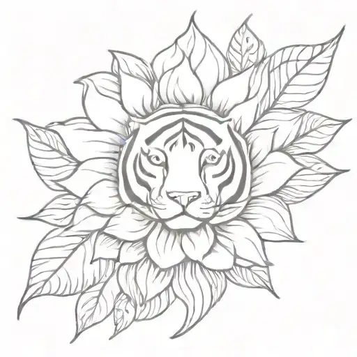 Tiger Water Sunflower