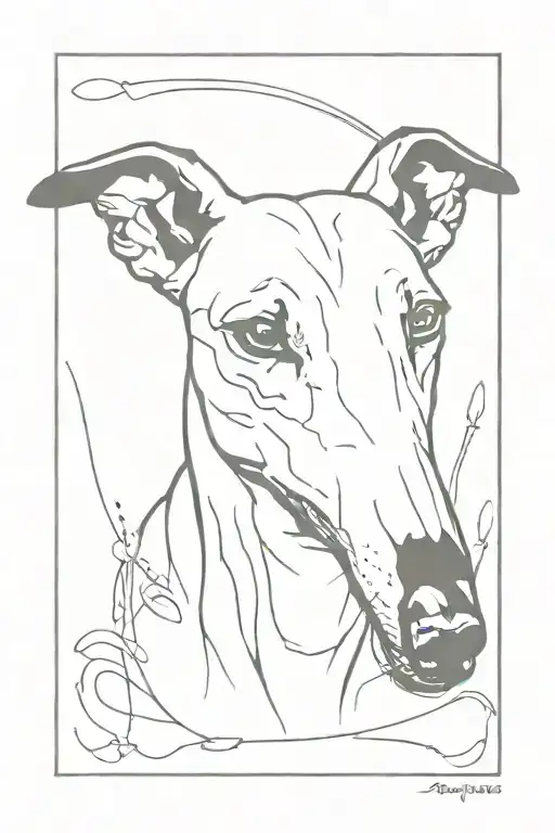 Greyhound Dog