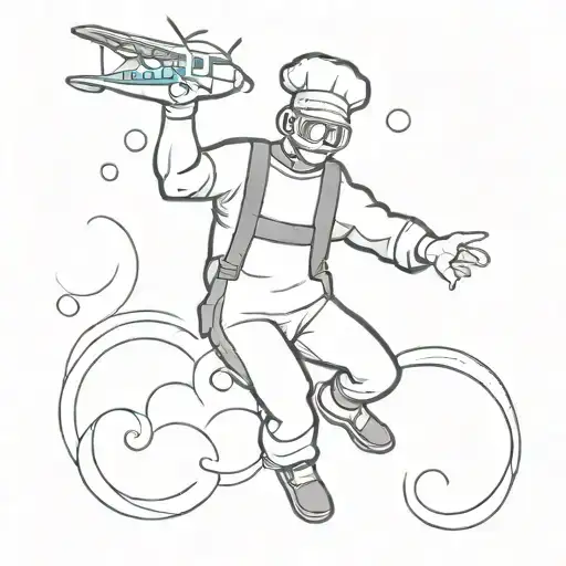 Skydiving Chef