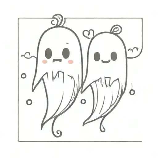 Best Friend Tattoos Little Ghosts Insane