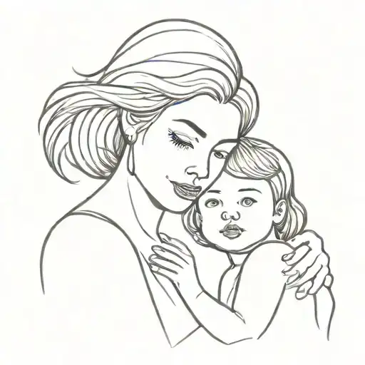 Mother And Daughter Bond