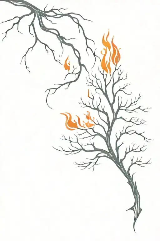 Tree On Fire
