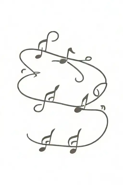 Band Aid And Music Notes