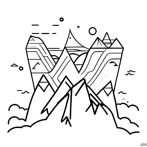 A Rock Climber Conquering A Towering Mountain Peak