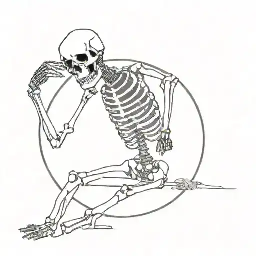 Skeleton Vinyl Record