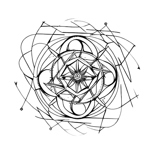 Wind Rose And Coordinate