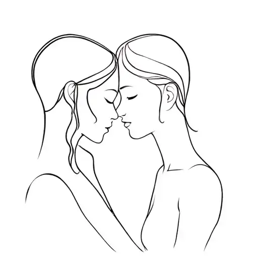 Fine Line Mother And Son Born