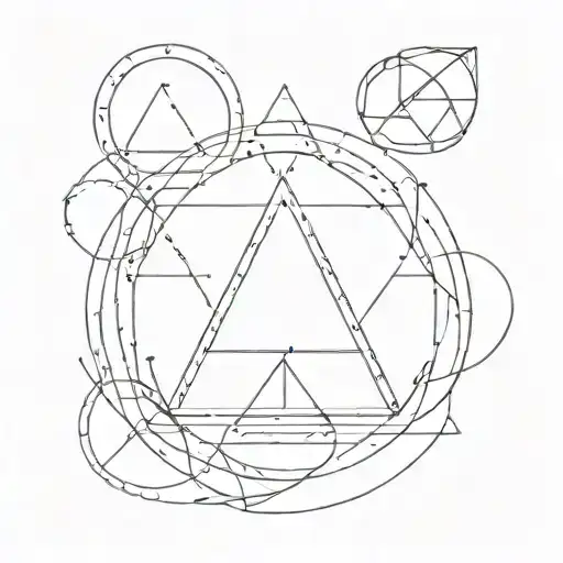 Triangle Inside A Circle