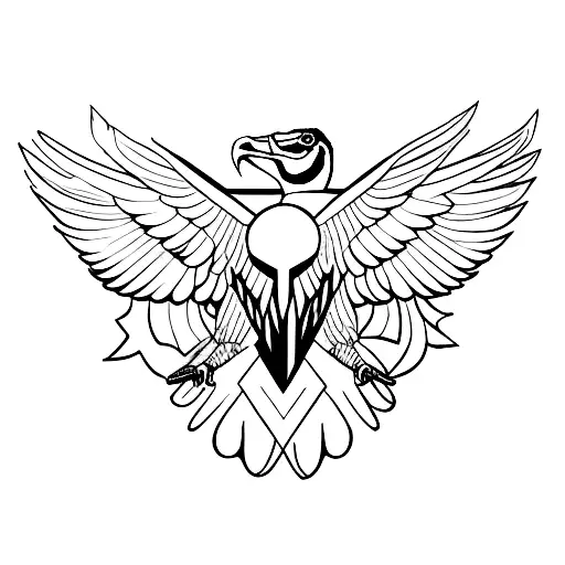 Military With Vulture