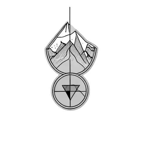 A Mountain And A Triangle