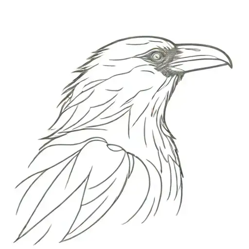 Crow Head Profile