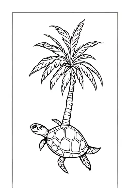 Palm Tree Turtle