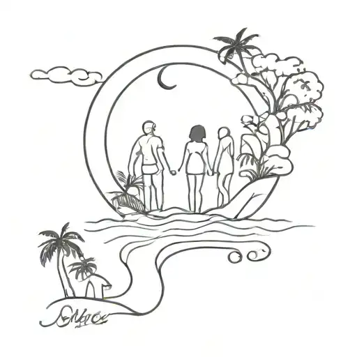 Goa Beach Couple Tattoo With Date Jul 30 2022