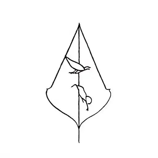 Vergule Point With Bird