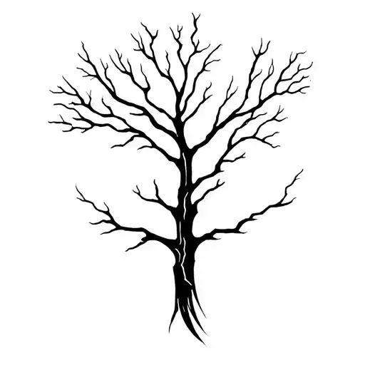 Tree Struck By Lighting