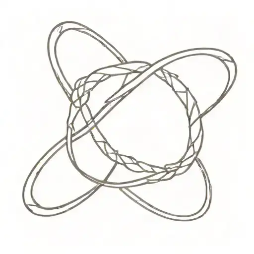 Small Infinity Sumbilical With Jesus Cross