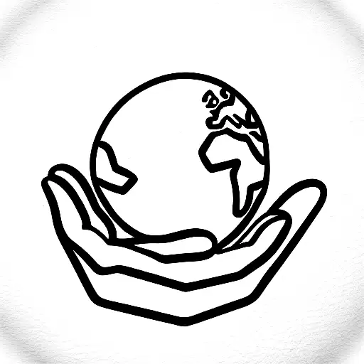 Hand Hold Globe