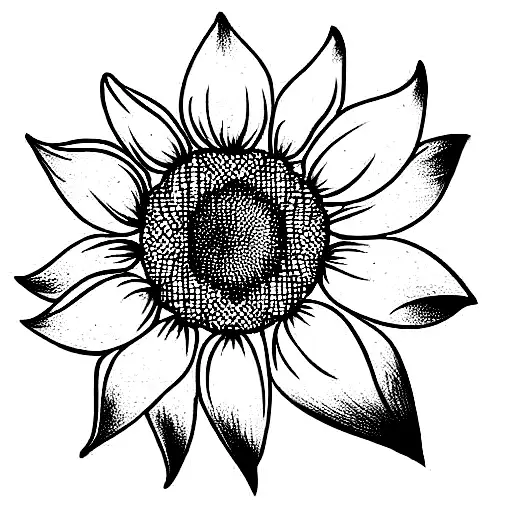 Sunflower And Marigolds With Butterflys