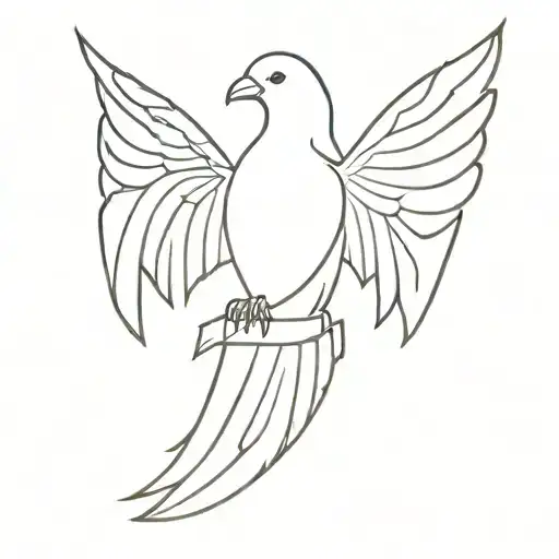 Armor That Looks Like A Dove Flying