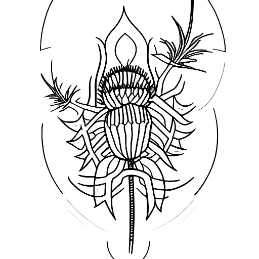 Scottish Thistle Texas Influence