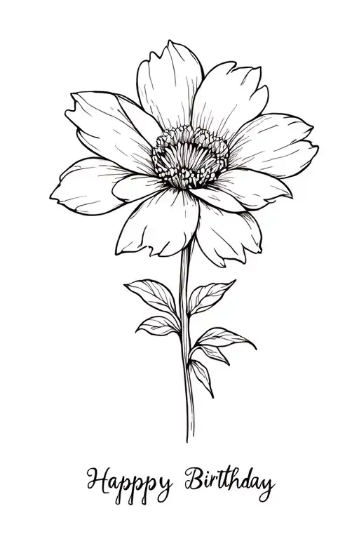 Birthday Flower September Birth Flower