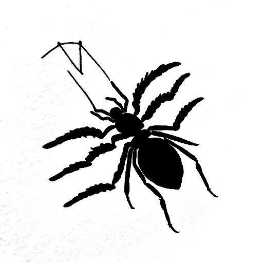 Lavender With Spider