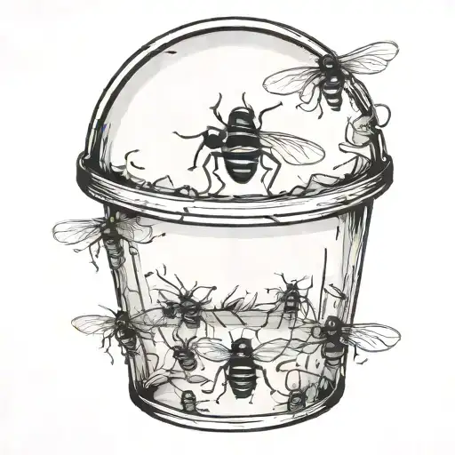 Flies By Zzing Around Trash