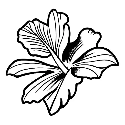 Ancient City Of Hawaii With Hibiscus