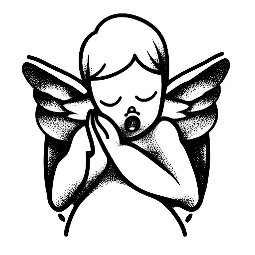 Pregnant Baby Angel Dead Cry