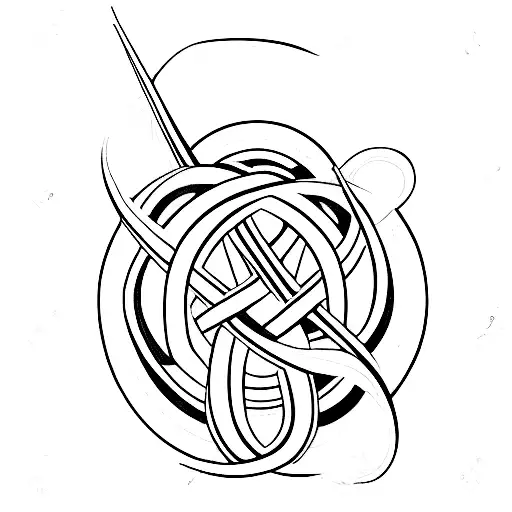 Infinity Symbol And Eguzkilore