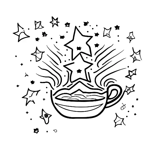 Stars And Coffee Beans