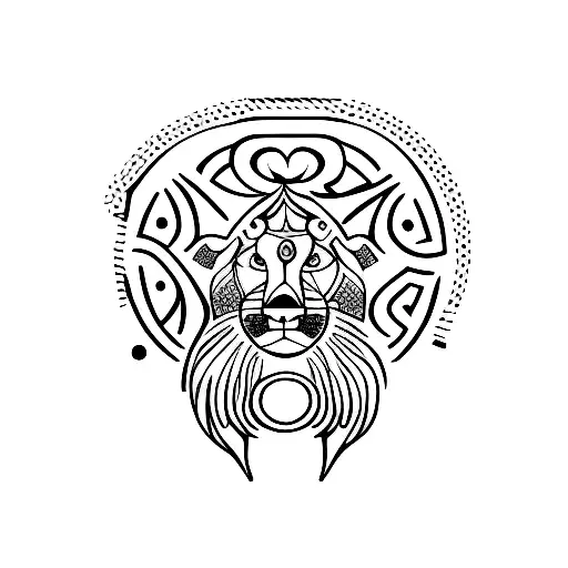 Leo And Virgo Symbol On Finger