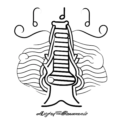 A Guitar Or Any Musical Reference