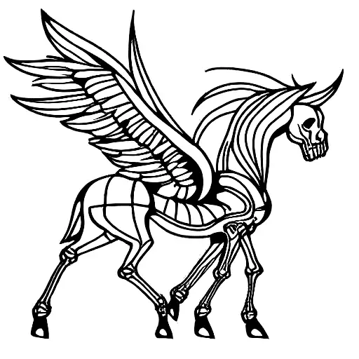 Skeleton Pegasus